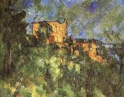 Paul Cezanne Black Castle oil